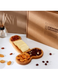 Деревянное блюдо для подачи в форме члена (32,5 х 20 х 1,7 см) - Сима-Ленд - купить с доставкой в Рыбинске