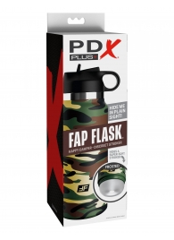 Мастурбатор в камуфляжной колбе Fap Flask - Pipedream - в Рыбинске купить с доставкой