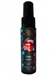 Спрей для горла Deep Throat с десенсибилизирующим эффектом и вкусом бабл-гам - 50 мл. - БиоМед - купить с доставкой в Рыбинске