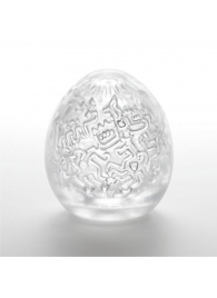 Мастурбатор-яйцо Keith Haring EGG PARTY - Tenga - в Рыбинске купить с доставкой