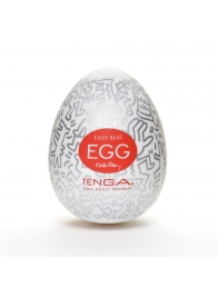 Мастурбатор-яйцо Keith Haring EGG PARTY - Tenga - в Рыбинске купить с доставкой
