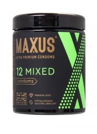 Презервативы MAXUS Mixed - 12 шт. - Maxus - купить с доставкой в Рыбинске