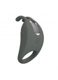 Серое эрекционное кольцо с вибрацией Master Ring - Baile - в Рыбинске купить с доставкой