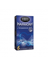 Текстурированные презервативы Domino Harmony - 6 шт. - Domino - купить с доставкой в Рыбинске