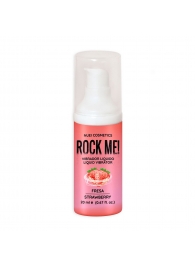 Жидкий вибратор Nuei Rock Me! с ароматом клубники - 20 мл. - Nuei cosmetics - купить с доставкой в Рыбинске