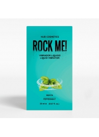 Жидкий вибратор Nuei Rock Me! с ароматом мяты - 20 мл. - Nuei cosmetics - купить с доставкой в Рыбинске