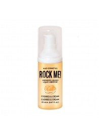 Жидкий вибратор Nuei Rock Me! с ароматом печенья и сливок - 20 мл. - Nuei cosmetics - купить с доставкой в Рыбинске