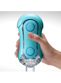 Голубой мастурбатор Tenga Flip ORB Ocean - Tenga - в Рыбинске купить с доставкой