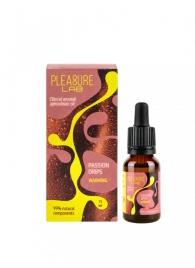 Капли с согревающим эффектом Passion Drips Warming - 15 мл. - Pleasure Lab - купить с доставкой в Рыбинске