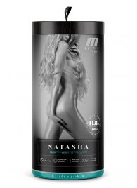 Мастурбатор-вагина с вибрацией Soft   Wet Natasha Realistic Beige Masturbator - Blush Novelties - в Рыбинске купить с доставкой