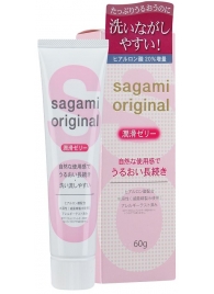 Гель-смазка на водной основе Sagami Original - 60 гр. - Sagami - купить с доставкой в Рыбинске