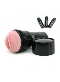 Мастурбатор-вагина Fleshlight - Vibro Pink Lady Touch с вибрацией - Fleshlight - в Рыбинске купить с доставкой