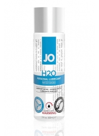 Возбуждающий лубрикант на водной основе JO Personal Lubricant H2O Warming - 60 мл. - System JO - купить с доставкой в Рыбинске