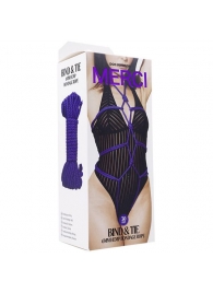 Фиолетовая верёвка для связывания и фиксации Bind Tie - 9,14 м. - Doc Johnson - купить с доставкой в Рыбинске