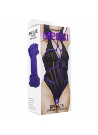 Фиолетовая верёвка для связывания и фиксации Bind Tie - 15,24 м. - Doc Johnson - купить с доставкой в Рыбинске