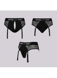 Трусики для фиксации насадок Strap-on-me Harness Lingerie Diva XS - Strap-on-me - купить с доставкой в Рыбинске