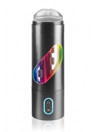 Перезаряжаемый мастурбатор-ротик Extreme Toyz Rechargeable Roto-Bator Mouth - Pipedream - в Рыбинске купить с доставкой