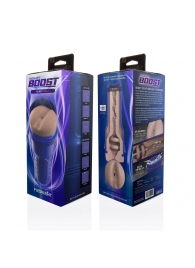 Телесный мастурбатор-анус Fleshlight Boost Blast Female - Fleshlight - в Рыбинске купить с доставкой