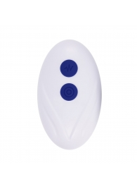 Синее эрекционное виброкольцо с клиторальной подушечкой и пультом ДУ Adjustable Fun Ring - Zero Tolerance - в Рыбинске купить с доставкой