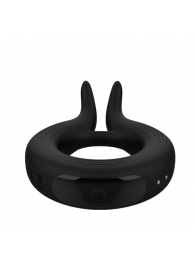 Черное эрекционное кольцо Marry Me Rechargeable Vibrating Cockring - Adrien Lastic - в Рыбинске купить с доставкой