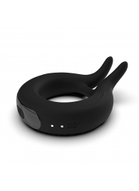 Черное эрекционное кольцо Marry Me Rechargeable Vibrating Cockring - Adrien Lastic - в Рыбинске купить с доставкой