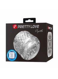 Прозрачный сквозной мастурбатор Crystle - Baile - в Рыбинске купить с доставкой