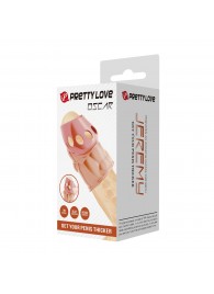 Реалистичная насадка на пенис Oscar - Baile - в Рыбинске купить с доставкой