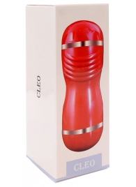 Двусторонний мастурбатор в колбе Cleo - вагина и ротик - Boys of Toys - в Рыбинске купить с доставкой