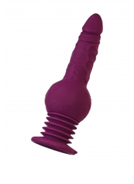 Фиолетовая мини-машина для секса Striker с пультом ДУ - 23,5 см. - ToyFa - купить с доставкой в Рыбинске