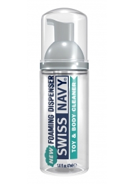 Очищающая пенка для игрушек и тела Toy   Body Cleaner Foamer - 47 мл. - Swiss navy - купить с доставкой в Рыбинске