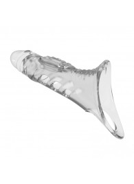 Прозрачная насадка на пенис - 22 см. - Baile - в Рыбинске купить с доставкой