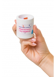 Ароматическая свеча «Богатый мужик» - Pecado - купить с доставкой в Рыбинске