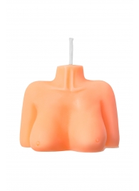 Оранжевая сувенирная свеча «Женский силуэт» - Pecado - купить с доставкой в Рыбинске