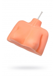 Оранжевая сувенирная свеча «Женский силуэт» - Pecado - купить с доставкой в Рыбинске