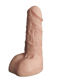 Телесный фаллоудлинитель с мошонкой Cock Next - 17 см. - LOVETOY (А-Полимер) - в Рыбинске купить с доставкой