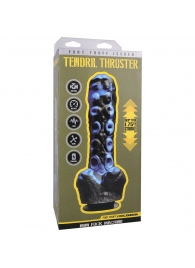 Черно-синяя мини-машина на присоске Tendril Thruster - 21,6 см. - Doc Johnson - купить с доставкой в Рыбинске