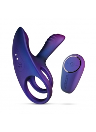 Фиолетовое эрекционное виброкольцо с клиторальной подушечкой Infinity Ignite - ONE DC B.V. - в Рыбинске купить с доставкой