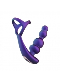 Фиолетовое эрекционное виброкольцо с анальной ёлочкой Stellar Force - ONE DC B.V. - в Рыбинске купить с доставкой