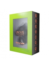 Черное эрекционное кольцо Lingus с вибрацией - Adrien Lastic - в Рыбинске купить с доставкой