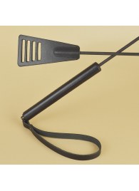 Черный кожаный стек «Сириус» - 60 см. - Sitabella - купить с доставкой в Рыбинске