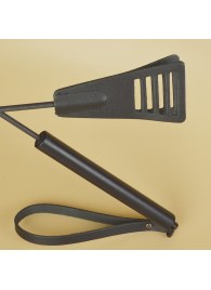 Черный кожаный стек «Сириус» - 60 см. - Sitabella - купить с доставкой в Рыбинске