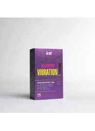 Стимулирующий гель с эффектом вибрации Blackberry Vibration - 15 мл. - INTT - купить с доставкой в Рыбинске