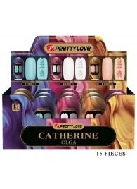 Набор из 15 мастурбаторов Catherine Olga - Baile - в Рыбинске купить с доставкой