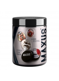 Черные утолщенные презервативы MAXUS Extra Strong с железным кейсом - 15 шт. - Maxus - купить с доставкой в Рыбинске