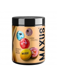 Точечные презервативы MAXUS 2000 Amazing Dots с железным кейсом - 15 шт. - Maxus - купить с доставкой в Рыбинске