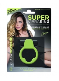 Люминесцентное эрекционное виброкольцо Super - Clara Morgane - в Рыбинске купить с доставкой