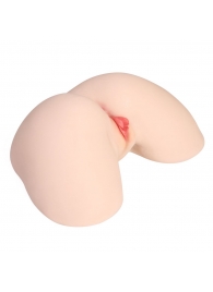 Мастурбатор-полуторс с двойным слоем материала Jenny Onahole Real Hips - KOKOS - в Рыбинске купить с доставкой