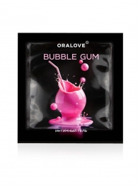 Саше съедобной оральной смазки OraLove с ароматом бабл-гам - 3 гр. - Биоритм - купить с доставкой в Рыбинске