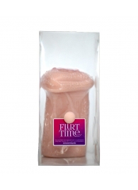 Телесный мастурбатор-вагина с фигурками на поверхности - LOVETOY (А-Полимер) - в Рыбинске купить с доставкой