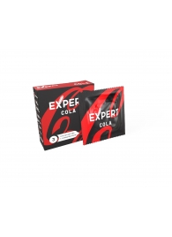 Презервативы с ароматом колы Expert Cola - 3 шт. - Expert - купить с доставкой в Рыбинске
